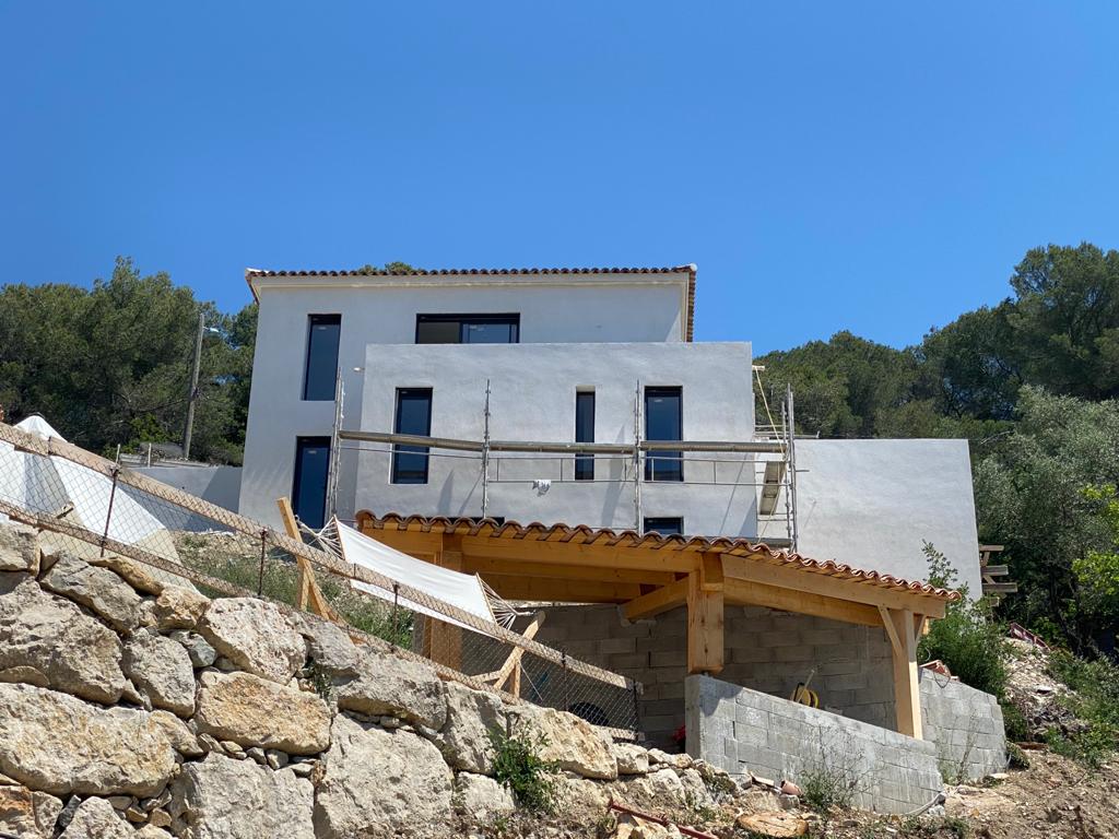 Construction de villa à Blausasc
