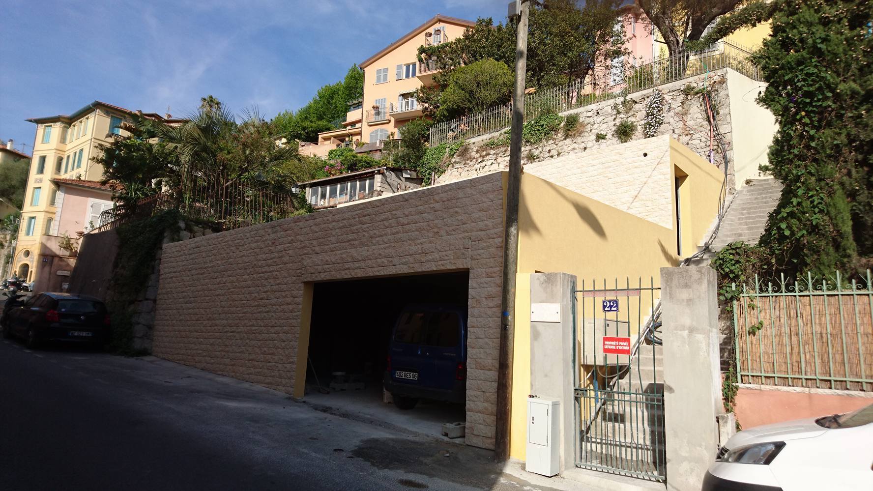 Construction de garage